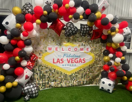 Grand opening balloon arch