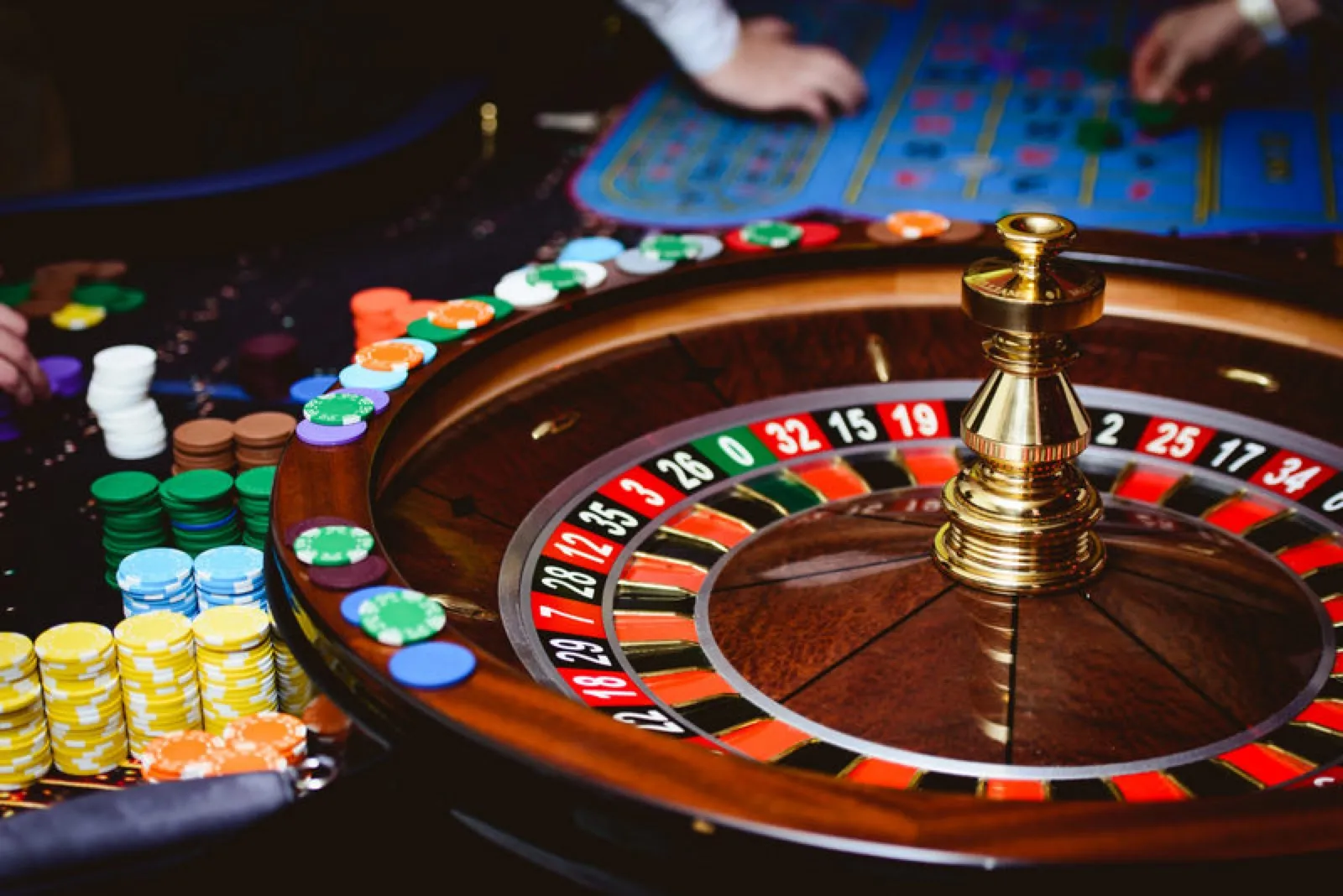 Guests gathered around a casino table during a milestone birthday party in Sacramento