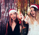 Holiday party photo
