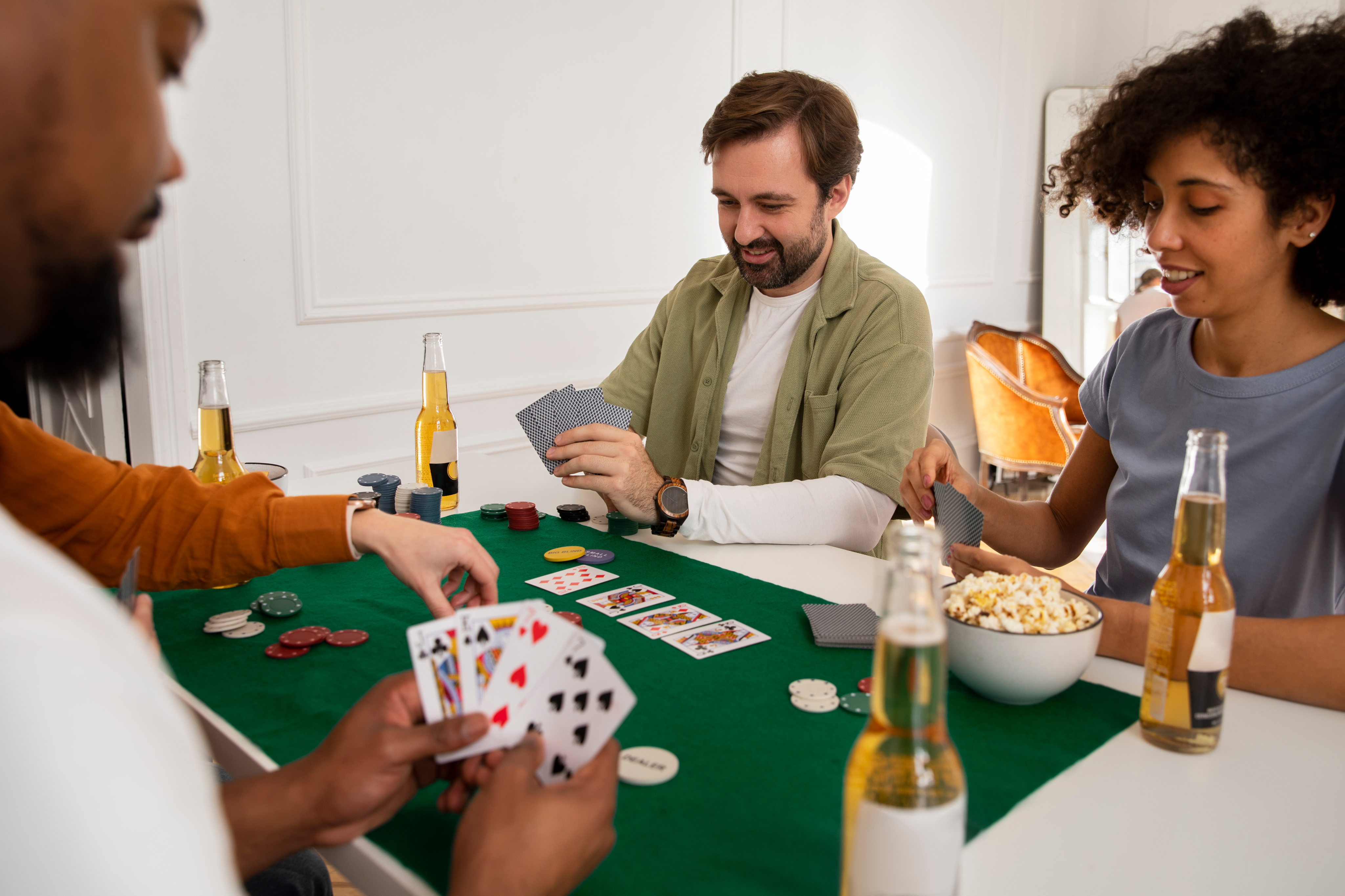 Celebration at a Spark casino party